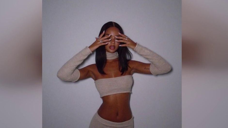 Juliana tiene 25 años y es una de las ex del rapero Kanye West