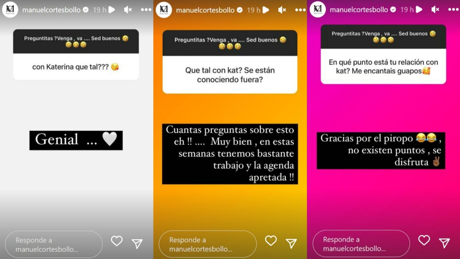 Manuel Cortés habla de su relación con Katerina Safarova