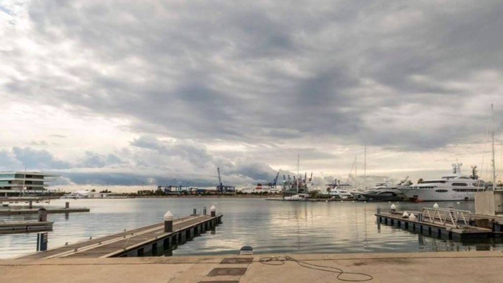 Marina del puerto de Valencia