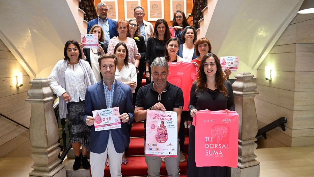 Presentada La Carrera de la Mujer en Gijón