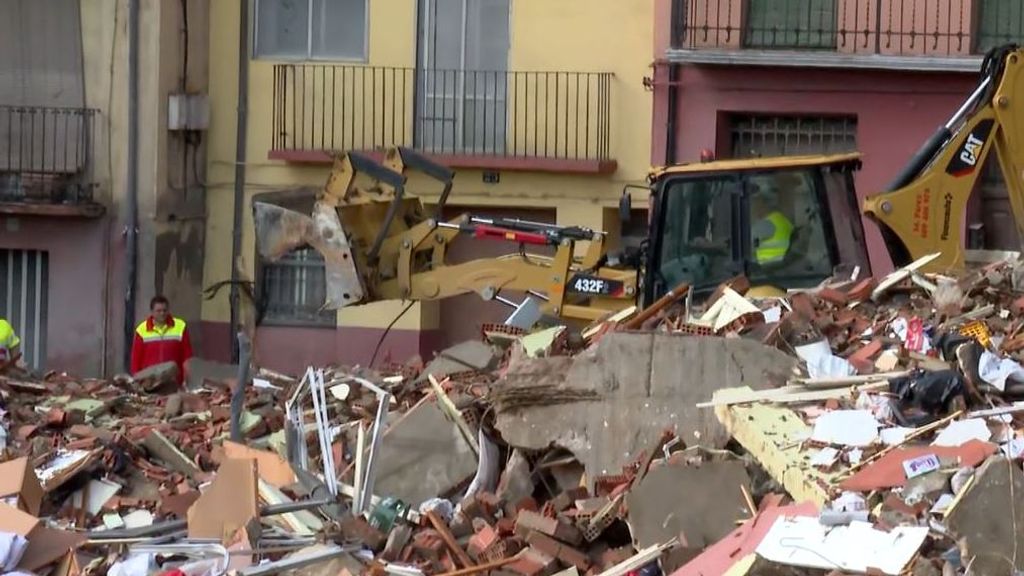 Los expertos apuntan al agua como causa del derrumbe del edificio de Teruel