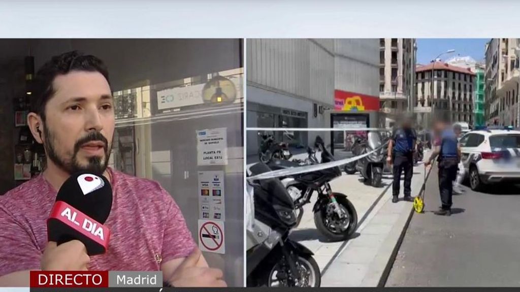 Un testigo del atropello múltiple de Madrid: “Fue muy impresionante ver a la gente herida y mucha sangre por el suelo”