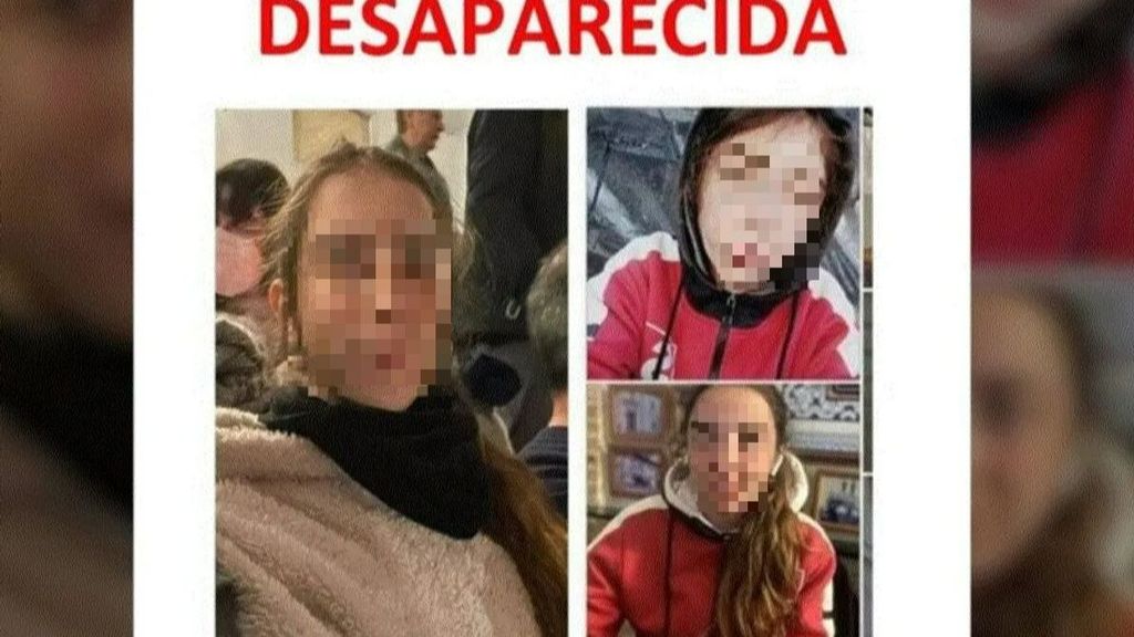 El cartel de búsqueda que se había difundido para encontrar a Aitana, que ya ha sido localizada sana y salva