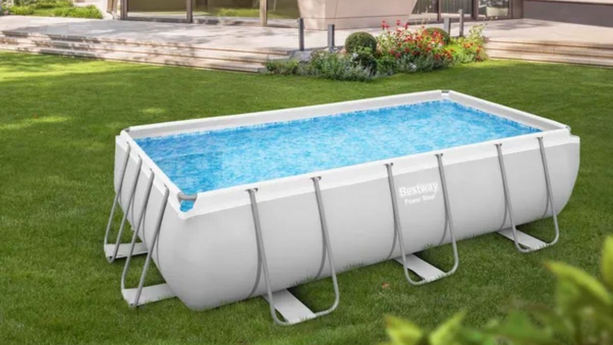 Diversión sin salir de casa: llévate esta piscina desmontable por menos de  100€ - Telecinco