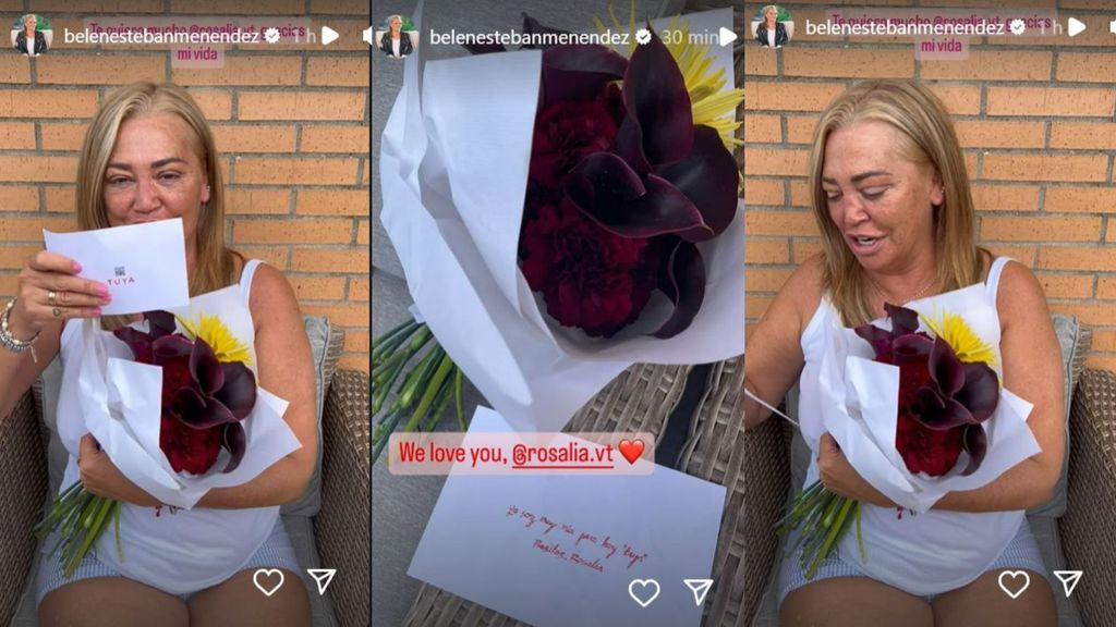 Belén Esteban enseña el detalle que ha tenido con ella Rosalía