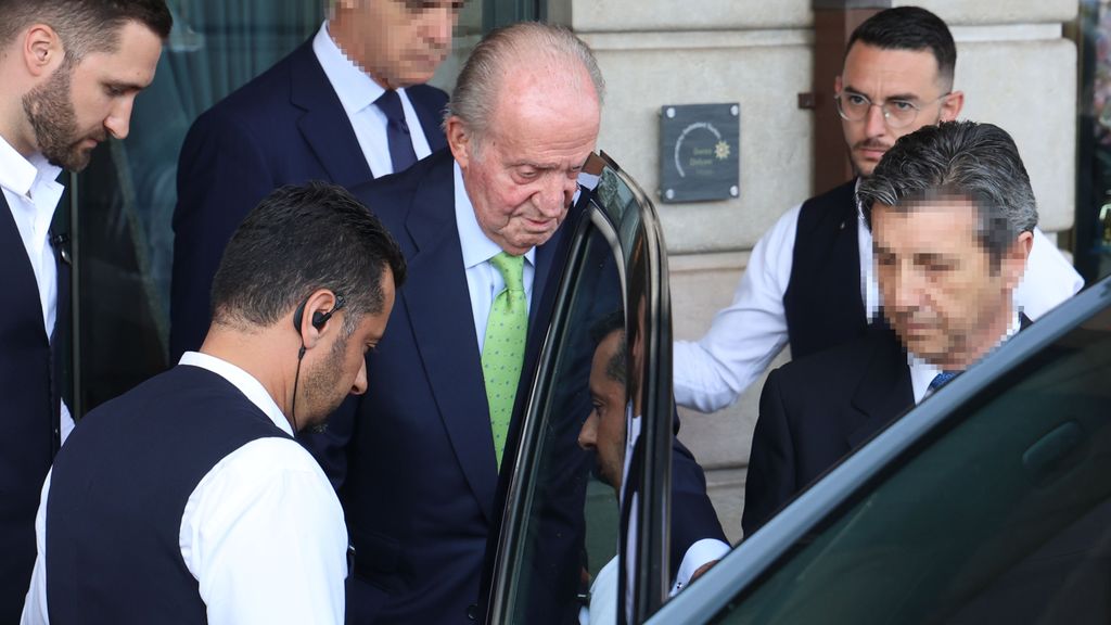 El rey emérito, en la graduación de Irene Urdangarin