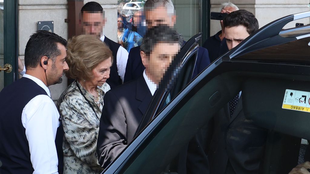 La reina Sofía y Froilán, en la graduación de Irene Urdangarin