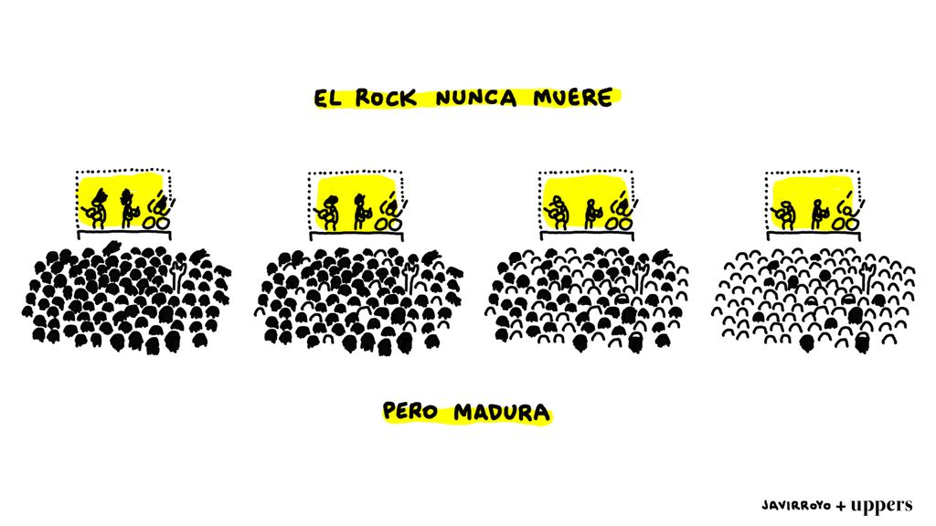 La viñeta de Javirroyo: "El rock nunca muere"