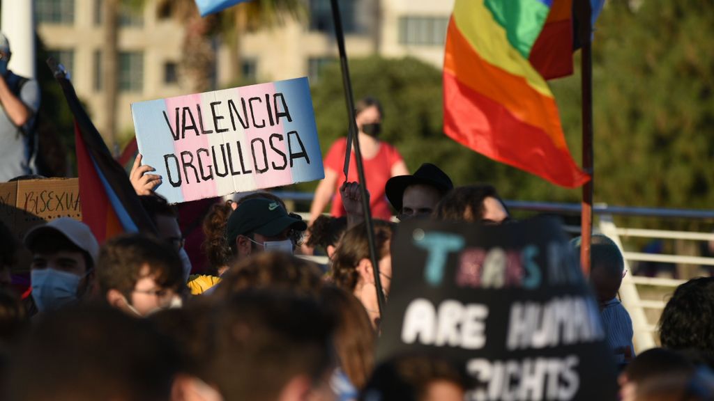 Manifestación del orgullo en Valencia