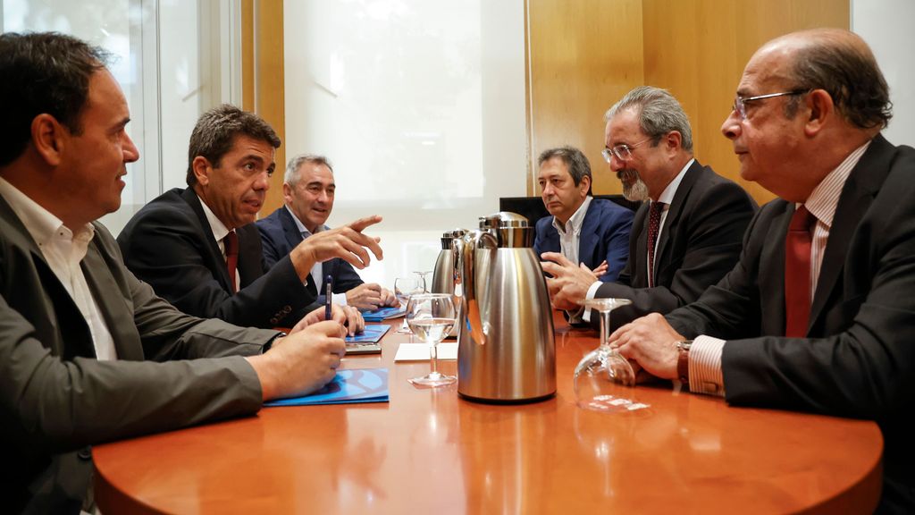 Reunión entre PP y Vox en la Comunidad Valenciana para formar un Gobierno de coalición