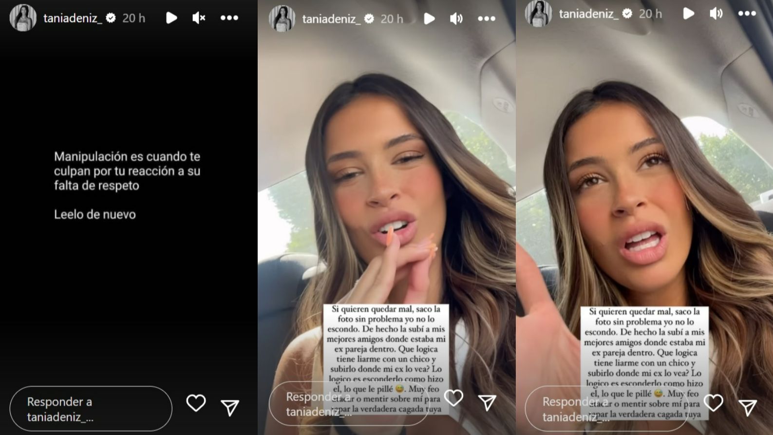 Tania Déniz estalla contra la madre de Barranco