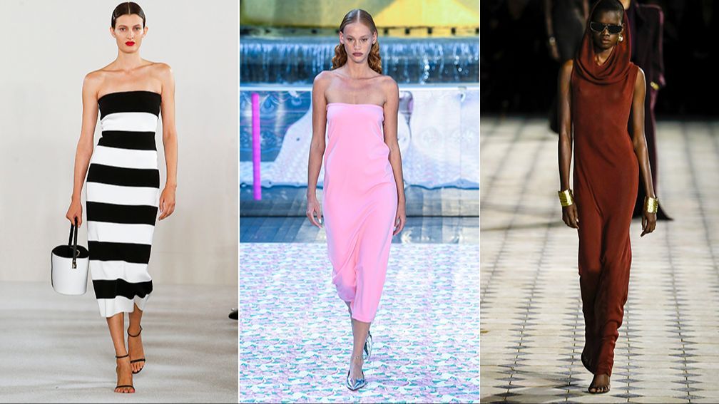 Desfiles de Carolina Herrera, Victor Glemaud y Saint Laurent