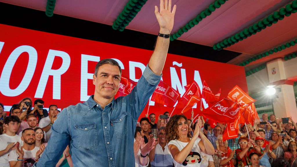 Pedro Sánchez se reivindica "con más fuerza que nunca" para "parar" a PP y Vox en las elecciones