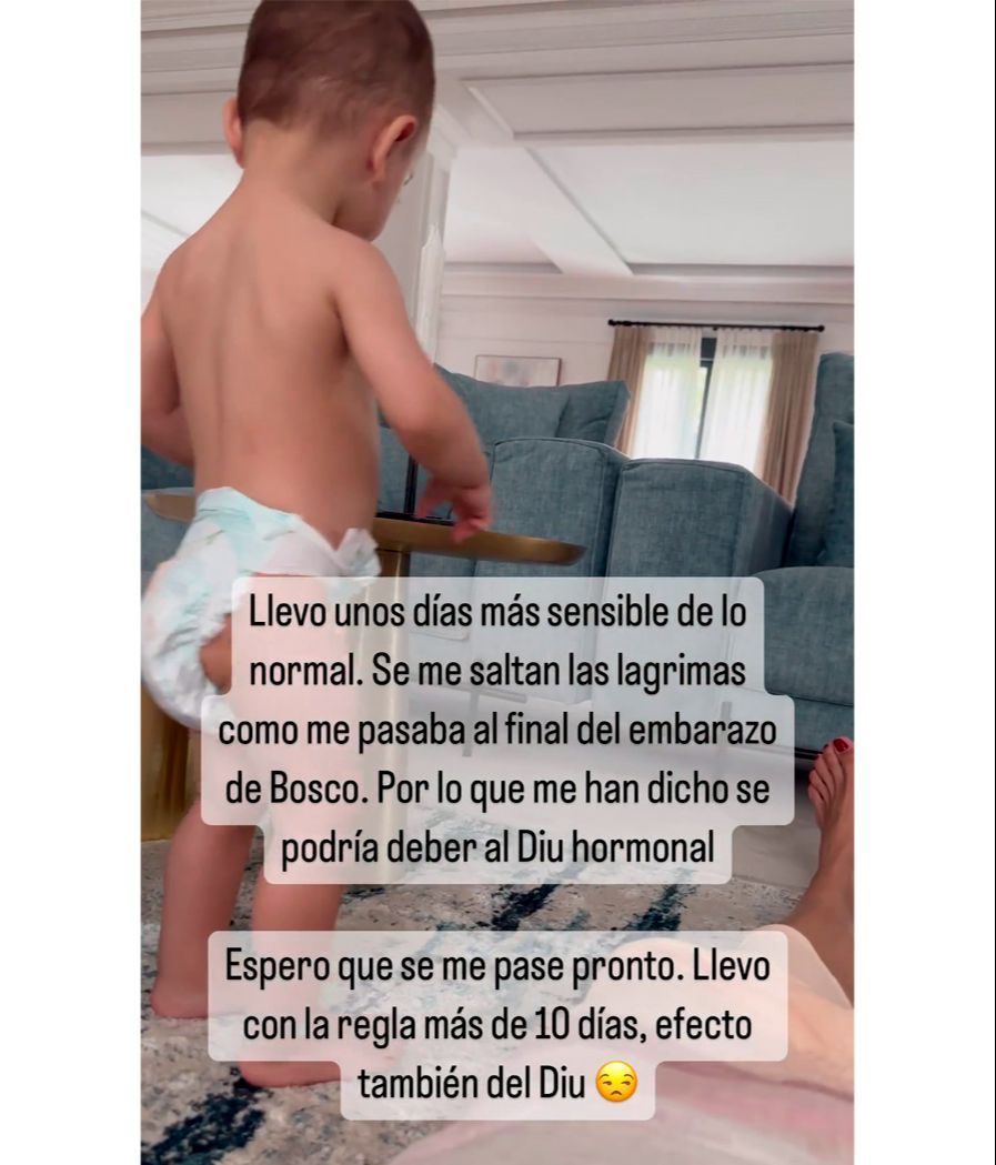 Carla Barber habla de los días difíciles que está pasando junto a sus hijos