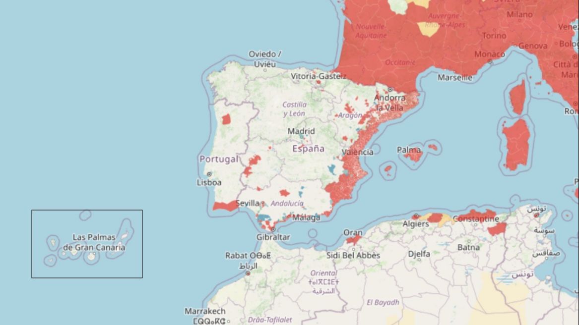 Detecciones de mosquito tigre