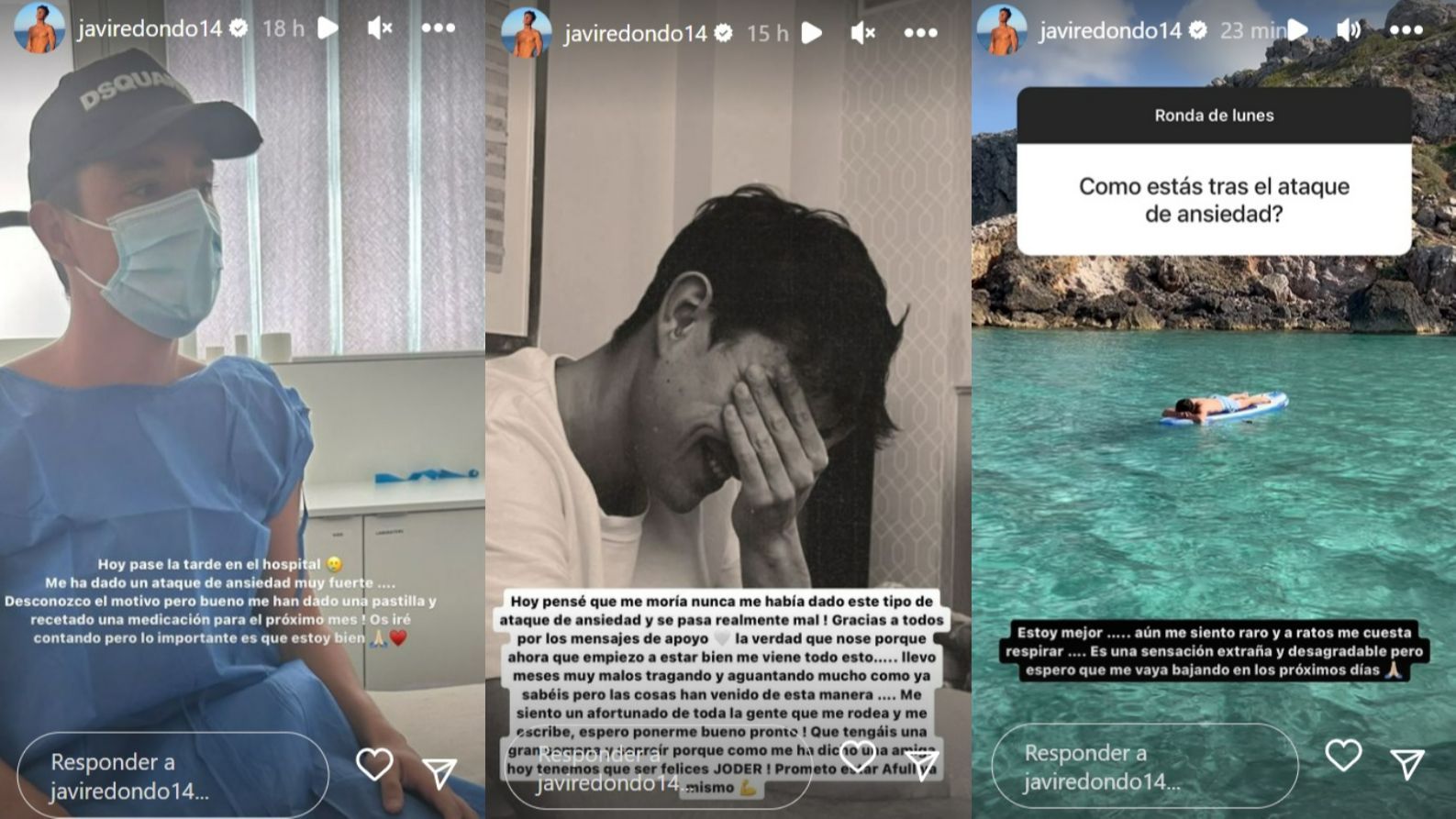 Javi Redondo habla de su situación