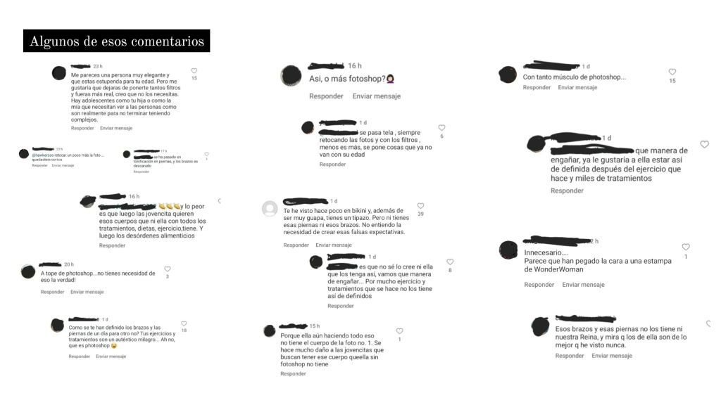 Paula Echevarría comparte las cr�íticas que ha recibido sobre los supuestos retoques en sus fotos