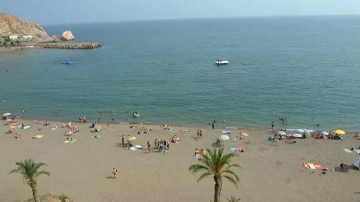 Playa en Aguilas, Murcia