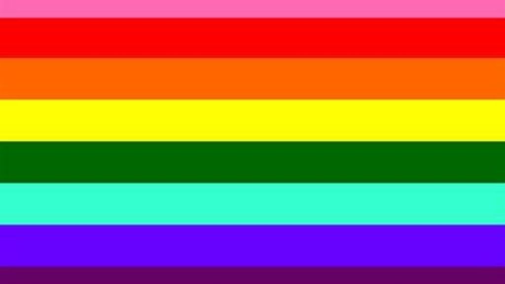 Bandera arcoíris Baker