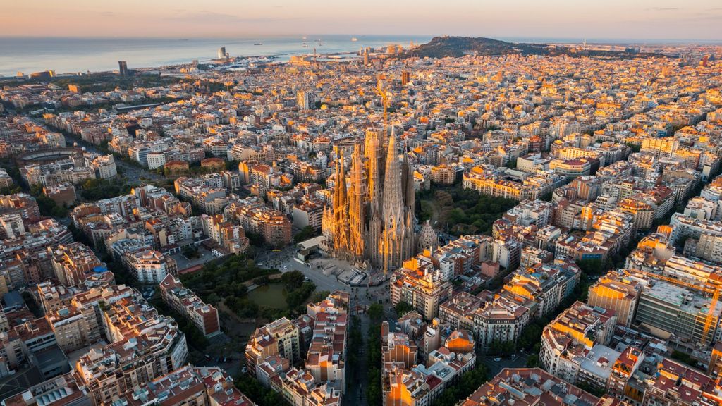 Barcelona desde el aire