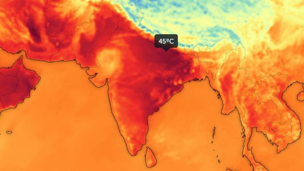 Ola de calor mortal en India y tornados destructivos en EEUU