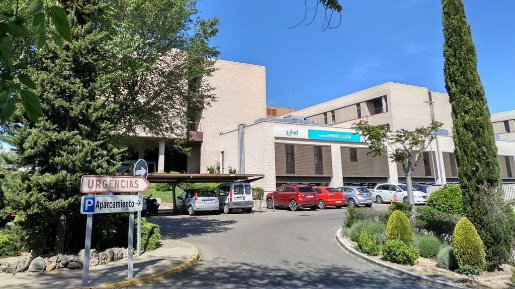 El Hospital Ernest Lluch de Calatayud, donde acudió inicialmente el paciente con tuberculosis