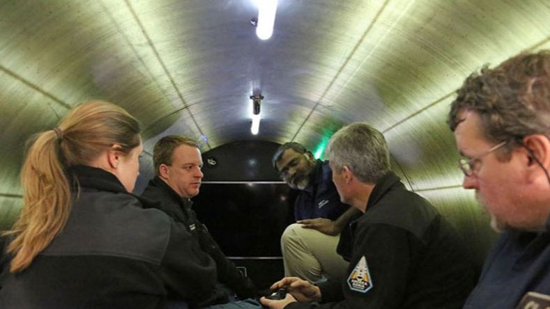 It’s the countdown inside the Titanic submersible: stale air, cold and unable to speak or move