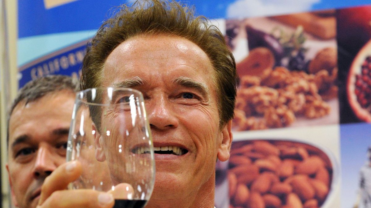 Schwarzenegger tiene vino favorito y es español
