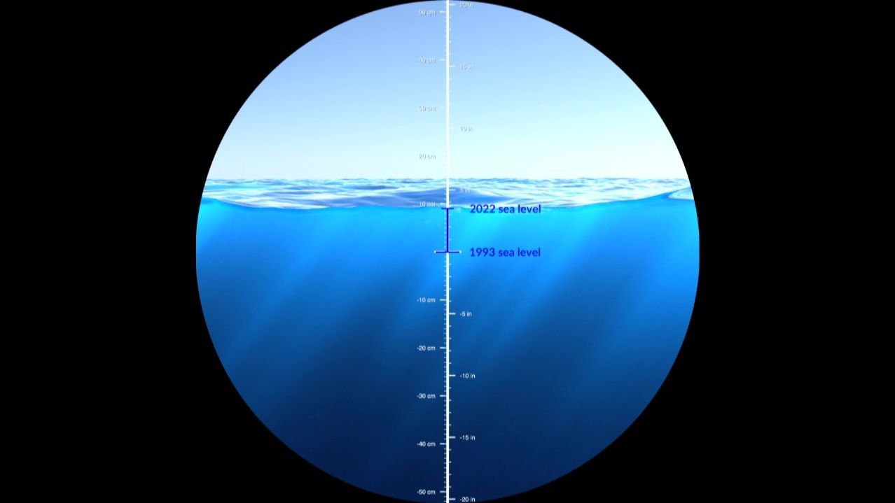 Así ve la Nasa cómo está subiendo el nivel del mar