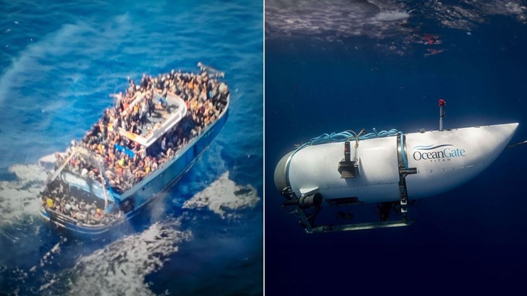 Comparación entre la tragedia migratoria de Grecia y la crisis del Titanic