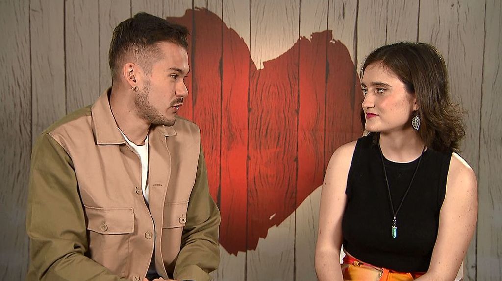 Eleonor y Álvaro durante su cita en 'First Dates'