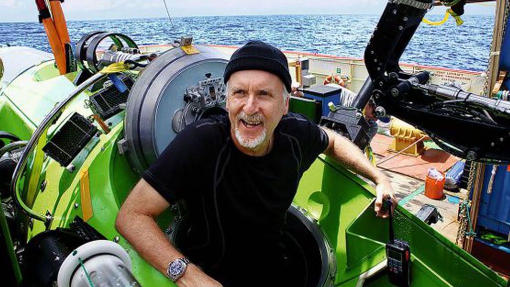 Submarino usado por James Cameron para filmar 'Titanic' era bem