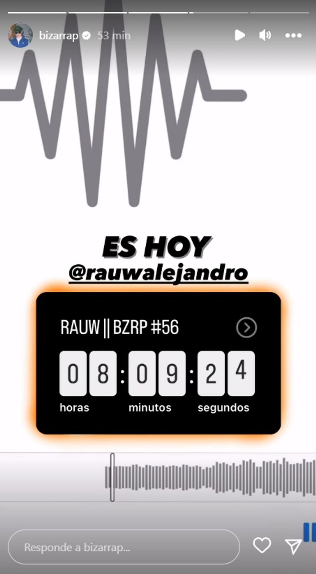 La colaboración entre Bizarrap y Rauw Alejandro se publica esta noche, a las dos de la madrugada