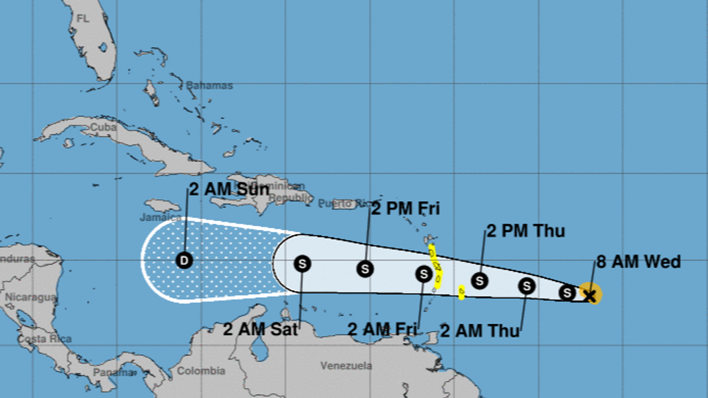 La tormenta tropical Bret podría convertirse en el primer huracán de 2023