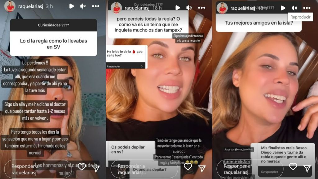 Raquel Arias responde a las preguntas de sus seguidores