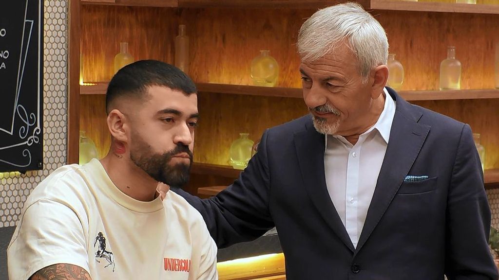 Samuel durante su cita en 'Frist Dates'