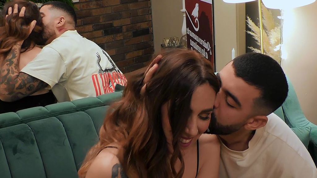 Samuel y Patricia durante su cita en 'Frist Dates'
