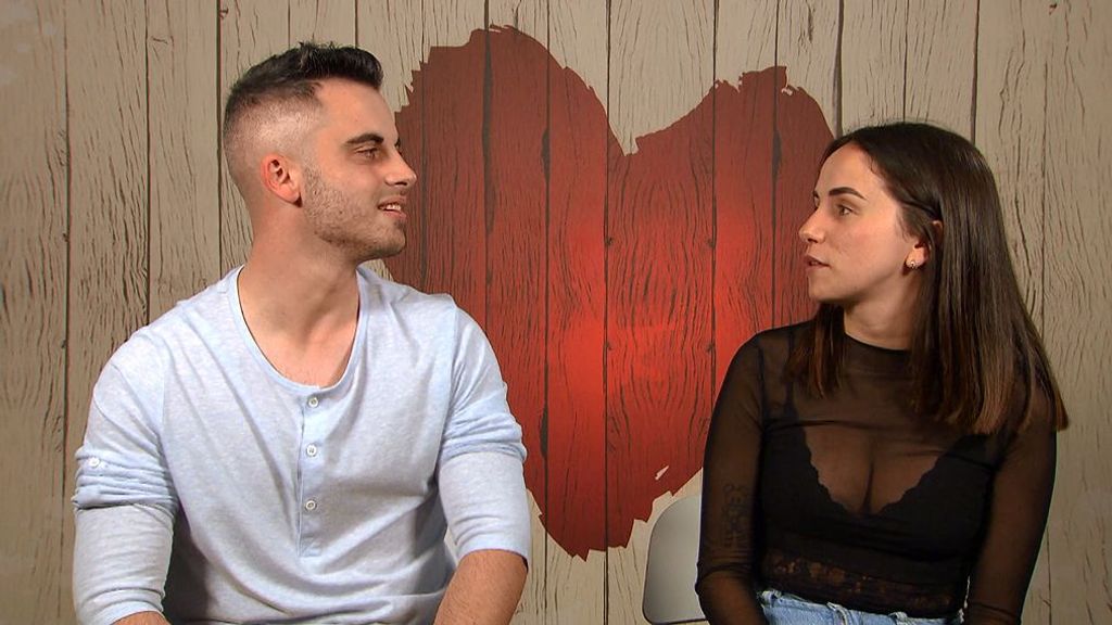 Yaiza y Antonio durant su cita en 'First Dates'