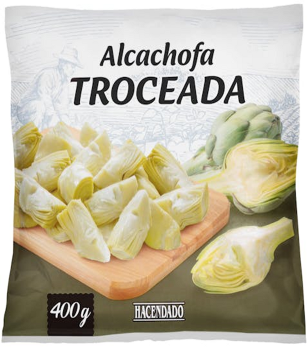 alcachofa troceada Hacendado