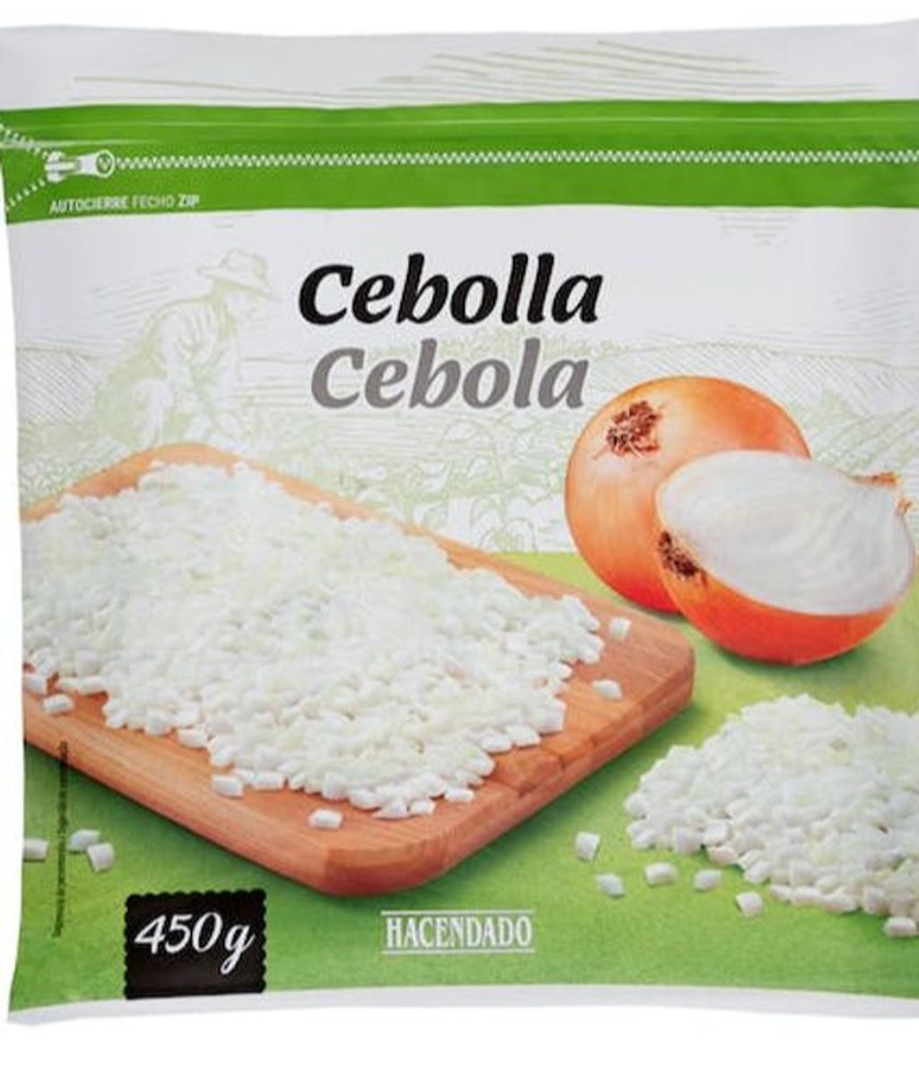 cebolla congelada Hacendado