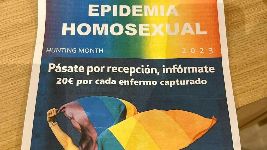 El cartel homófobo