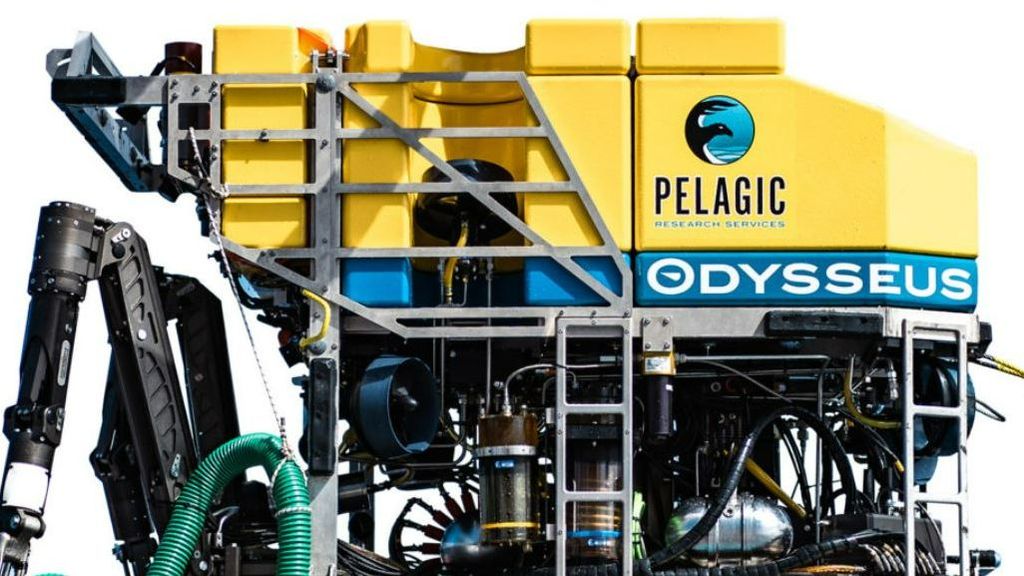 El ROV de Pelagic Research Services