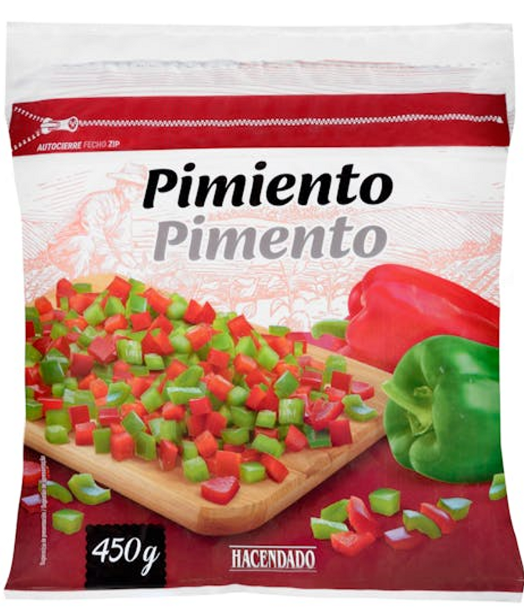 pimiento congelado Hacendado