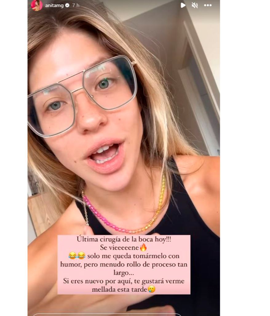 Anita Matamoros explica que tiene que pasar otra vez por quirófano