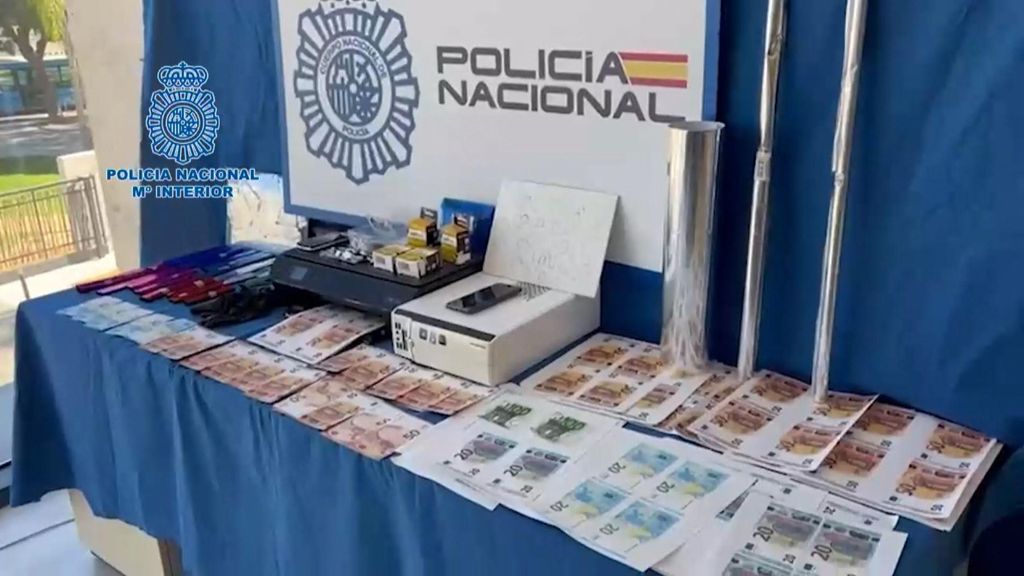 Desmantelado en Jerez el laboratorio de billetes falsos más activo de Andalucía