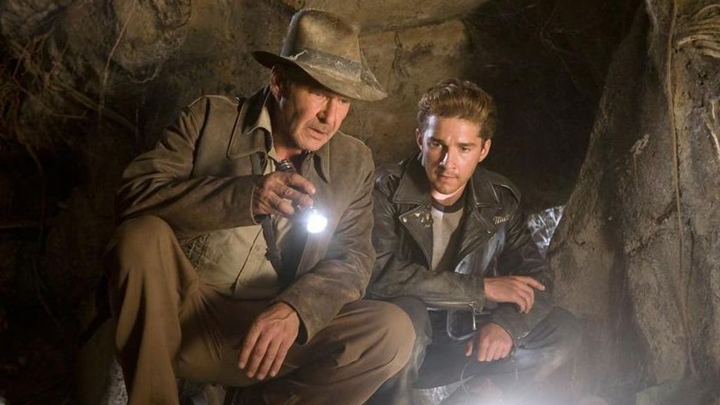 Harrison Ford en 'Indiana Jones y el reino de la calavera de cristal'