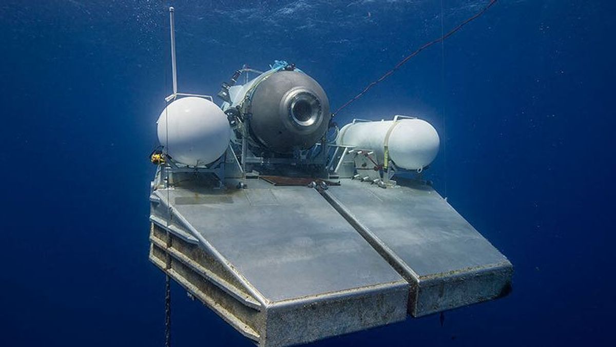 La Marina de Estados Unidos detectó la implosión del submarino Titán horas después de su desaparición.