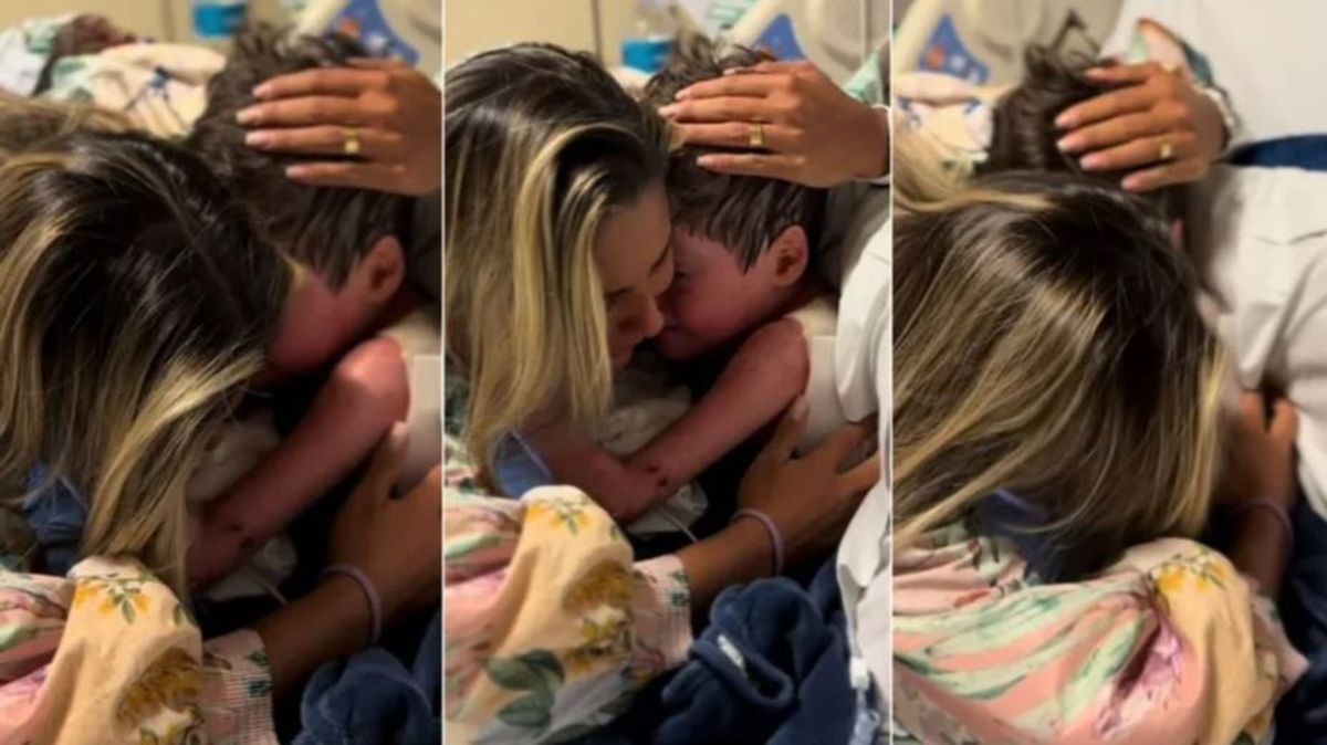 El emotivo abrazo entre una madre y su pequeño, que estuvo durante 16 días en coma
