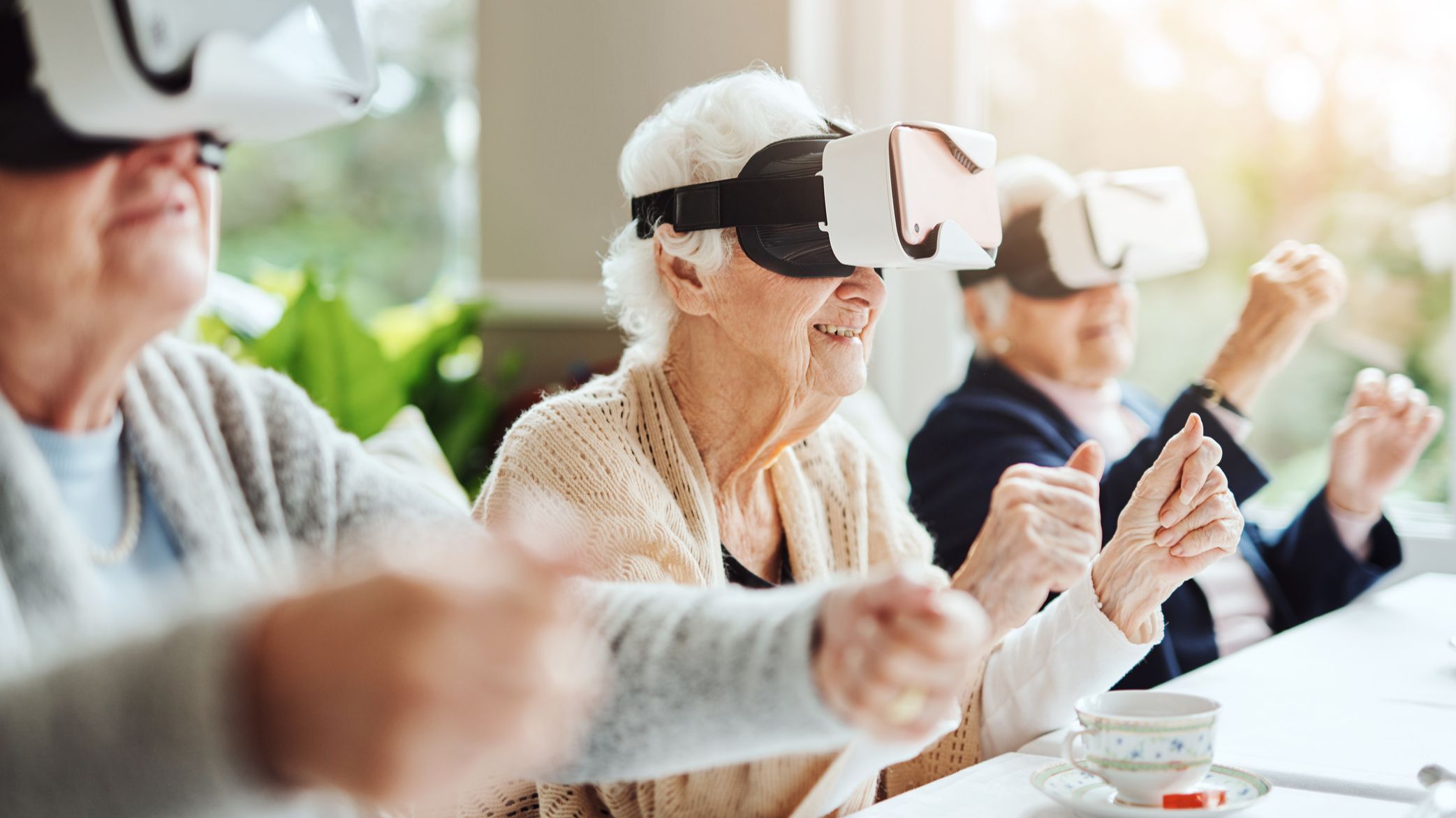 Las personas mayores no son necesariamente ajenas a la tecnología.