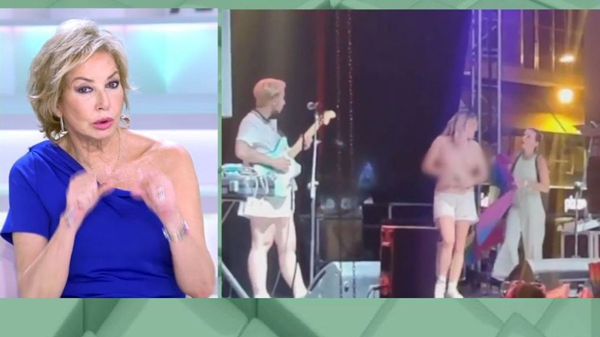 Ana Rosa defiende los pechos en televisión tras la polémica con Rocío Saiz:  